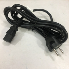 Dây Nguồn Huawei 04041056 ASAP A12-0033-AC2 A12-0012-AC2 Chuẩn 2 Chân Đầu Tròn AC Power Cord Schuko CEE7 Euro Plug to C13 10A 250V 3x1.0mm² For Máy Chủ IBM DELL HP LENOVO Thiết Bị Mạng Cisco Huawei Và Thiết Bị Y Tế Length 3M