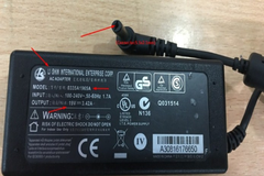 Adapter ORIGINAL LI SHIN 0335A1965A 19V 3.42A For Notebook & Digital DVR AVTECH KPD679ZB Connector Size 5.5mm x 2.1mm