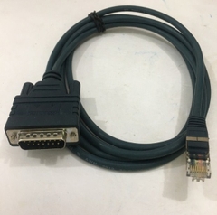 Cáp Điều Khiển Cisco Systems E1 ISDN PRI 72-1225-01 Cable DB15 Male to RJ45 Male PVC Blue Length 2Metres
