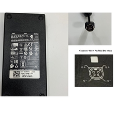 Adapter 19.5V 9.23A 180W Dell Connector Tip Size 4 Pin Mini Din 10mm For Nexcom Industrial Computer NISE 3140, NISE 3140E, NISE 3140P2, NISE 3140P2E