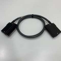 Cáp 0.7M 2.3ft Siron X210-4-700mm Cable 40 Pin MIL Connector IDC 40 Pin Female to Female Pitch 2.54mm Round Cable For Servo Driver/PLC and Terminal Block Breakout Board