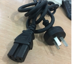 Dây Nguồn 3 Chân Dẹt Tam Giác Có Tiếp Địa CISCO 37-1157-01 LOROM LR-03G LR-43A AC Power Cord Australia & China GB2099 IEC60320 IEC C15 10A 250V 3X1.0mm Length 2.4M