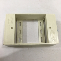 Đế Lắp Nổi Chữ Nhật TATO DN-09 WallPlate Network RJ45 Back Plate Wall Mount box 115x70x33mm