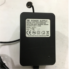 Adapter Original 12V 0.8A ZTE STC-A2012080C55 Connector Size 5.5mm x 2.1mm