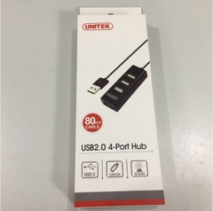 Bộ Chia HUB USB 2.0 1 ra 4 Chính Hãng Unitek Y-2140
