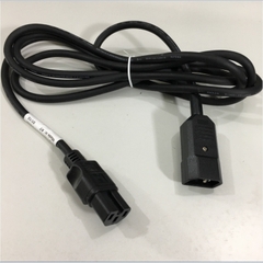 Dây Nguồn IEC 60320 C14 to C15 CISCO 37-1157-01 10A 250V 18AWG 3x1.0mm Black Power Cord Length 1M