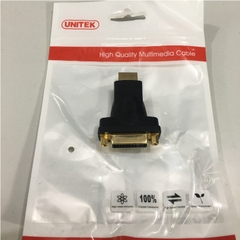 Rắc Chuyển HDMI Male to DVI Female UNITEK Video Adapter