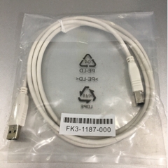 Cáp Kết Nối Truyền Thông Touchwin Xinje HMI Cable Type A Male to Type B Male USB Cable White Tới Computer Length 1.5M