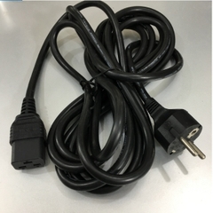 Dây Nguồn Máy Chủ LONGWELL LP-34A LS-19 AC Power Cord CEE 7/7 SCHUKO IEC60320 IEC C19 2 Prong 16A 250V 3x1.5mm² Length 4.3M