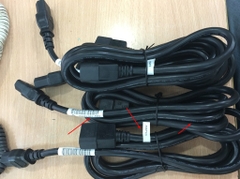 Dây Nguồn Máy Chủ HP 142263-001 Longwell LS-60 LS-14 IEC320 C13 to C14 AC Power Cord PDU UPS 10A 250V 3x0.824mm² 18AWG For L2 Switch and L3 Switch Network Rack Mount Length 2M