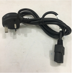 Dây Nguồn LONGWELL LP-61L LS-13 UK Chuẩn 3 Chấu Có Cầu Trì AC Power Cord HP 100613-016 BS1363 to C13 10A 250V 3x0.75 mm² Length 1.8M