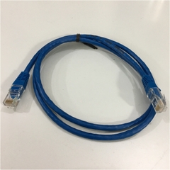 Dây Nhẩy Krone 6451 5 039-10 ETA/TIA 568 Cat5e UTP 4PAIRS 24 AWG Patch Straight Through Cable Blue Length 1M