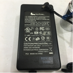 Bộ Chuyển Đổi Nguồn Adapter Original 9V 4A 36W VeriFone UP036C1090 Connector Size 3.5mm x 1.35mm 90 Degree