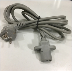 Dây Nguồn SHEE LINE SL-6 SL-3 Chuẩn 2 Chân Tròn AC Power Cord Schuko CEE7 Euro Plug to C13 10A 250V 3x0.75mm length 2.1M