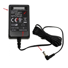 Adapter 15V 1.2A 3A-186DB15 Connector Tip Size 6.5mm x 4.4mm For Máy Hiện Sóng HIOKI MR8870-20 Electrical Meter Power Supply