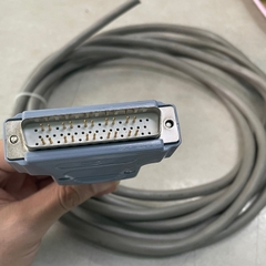 Cáp 20M 66ft Connector DB50 Male D-Sub 3 Rows 50 Pin to 20 Core Bare Wire Open End Cable Grey OD 9mm For I/O Cable Model Terminal with Control Reduction CNC Machining