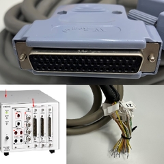 Cáp 5M 17ft Shielded Cable DD-50SF-N Connector DB50 50 Pin Female to 50 Core Ends Hitachi E41447 26AWG OD Ø 13.0mm 50 Core x 0.15mm² Grey For HIOKI SW1001/SW1002, SW9001/SW9002 Multi-Channel Multiplexing System