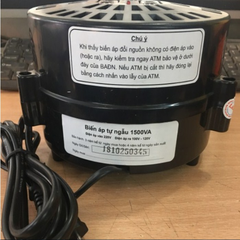 BIẾN ÁP TỰ NGẪU LIOA 1500VA CHUYỂN ĐỔI ĐIỆN ÁP 220V SANG 100V 110V 120V