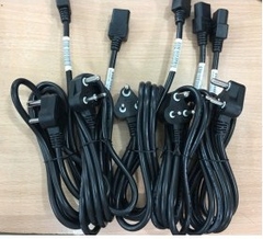 Dây nguồn Longwell LP-67 LS-13 403440-001 India IS16A3 Plug to IEC C13 Power Cord 10A 250V H03VV-F 1.0mm² length 1.8M