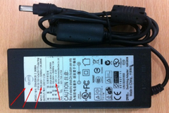 Adapter Original OSIM DVE DSA-60W-20 2 24060A 24V 2.5A Connector Size 5.5mm x 2.1mm