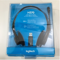 Tai Nghe Logitech H370 Cổng USB  Với Micro Khử Tiếng Ồn Tạp Âm Khi Đàm Thoại