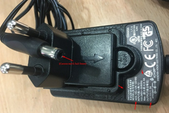 Adapter 12V 1.5A For Máy Chấm Công Ronald Jack 6868 Connector Size 5.5mm x 2.5mm