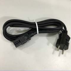 Dây Nguồn CISCO 37-1157-01 IEC 60320 C15 Euro Power Cord 2 Prong 10A 250V 18AWG 3x1.0mm Black Power Cord Length 1.8M