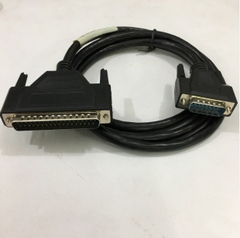 Cáp Điều Khiển RS232 DB37 Male to DB15 Male 2 Row 15Pin 28AWG Cable Black Length 1.5M