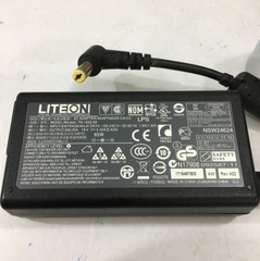 Adapter Original 19V 3.42A 65W LITEON PA-1650-69 Connector Size 5.5mm x 1.7mm 90 Degree