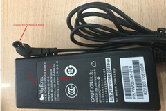 Adapter Original VeriFone Power Supply PWR268-001-01-B 24V 1.7A Connector Size 6.5mm x 4.4mm