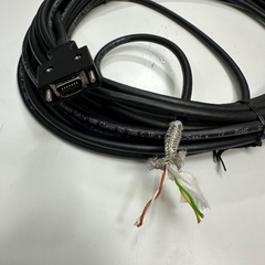 Cáp 10M 33ft Cable Connector 3M 10314 MDR 14 Pin Male With Screw  to 4 Core Open End For Servo Encoder Cable