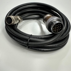 Cáp 3M 10ft Yaskawa Servo Encoder Cable Connector WEIPU WS28 17 Pin Male to SM10-SP10S-M 10 Pin Female For Yaskawa Servo Drives And Motor Encoder Cable