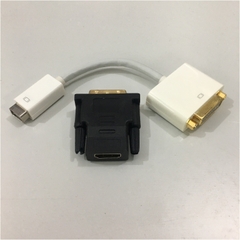 Bộ Combo Chuyển Đổi Tín Hiệu Apple Mini-DVI to DVI Và HDMI Female to DVI-D Male Video Adapter