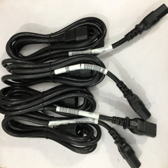 Dây Nguồn Máy Chủ HP 142263-001 LONGWELL LS-60 LS-14 AC Power Cord C13 to C14 10A 250V 3x1.04mm² 17AWG For UPS PDU APC ARES Eaton Emerson Và Server Rack Length 2M