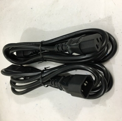 Dây Nguồn Máy Chủ DING CHENG DC-39 DC-25 GLOBELLINK AC Power Cord C13 to C14 10A 250V 3x1.0mm² 18AWG For UPS PDU APC ARES Eaton Emerson Và Server Rack Length 1.6M