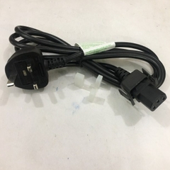 Dây Nguồn HONGLIN HL-044 HL-026 UK Chuẩn 3 Chấu Có Cầu Chì AC Power Cord BS1363 to C13 10A 250V 3X1.0mm For Thiết Bị Y Tế Thiết Bị Mạng Cisco Và Máy Chủ Length 2M