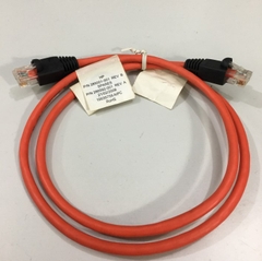 Dây Nhẩy 286592-001 HP KVM CONS CBL CAT5e RJ45 UTP PVC RED Ethernet Network Patch Straight Through Cable Length 0.9M