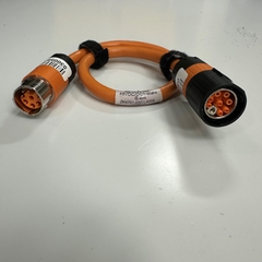 Cáp 0.3M 1ft Beckhoff ZK4701-0401-2003 Extension Cable Connector MAT01730658 9 Pin Male to MAT01730653 9 Pin Female For Servo Motor Beckhoff Signal Cable and Power Cable Hàng Original theo thiết bị