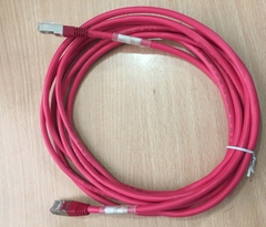Cáp Mạng Đúc Bọc Sắt Chống Nhiễu CAT5E ETL Verified to EIA/TIA 568B 24AWG CAT5E RJ45 Ethernet Network Patch Cable Straight-through Red Length 3.5M
