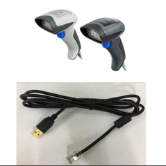 Cáp Máy Quét Datalogic QD2400 Barcode Scanner CAB-426E Cable USB to RJ50 10P10C Length 1.5M