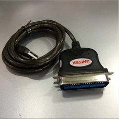 Cáp Chuyển Đổi Cổng USB to Parallel LPT IEEE1284 Printer Chính Hãng Unitek Y-120 Adapter