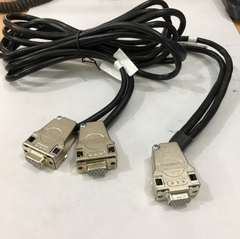 Cáp Kêt Nối Viễn Thông Ericsson RPM 513 904/02160 RS232 1 Female to 1 Female Serial DB9 Splitter Cable Length 2.1M