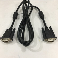Cáp VGA Original FTI COPARTNER E119932-J 20276 Hàng Đi Theo Màn Hình Chất lượng Cao Monitor Cable HD15 Male to Male VGA Resolution Up To 1920 x 1200 Black Length 1.5M