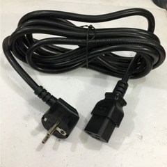 Dây Nguồn Máy Chủ YUNG-LI YP-22 YC-18 AC Power Cord CEE 7/7 SCHUKO IEC60320 IEC C19 2 Prong 16A 250V 3x1.5mm² 16AWG For Compaq HP Dell IBM Lenovo Fujitsu Siemens SUN Server Length 3.1M