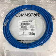 Dây Nhẩy RJ45 Patch Cord OEM COMMSCOPE CAT 6 U/UTP NPC06UVDB-BL033F Straight Through Cable 4PR 24AWG Blue Length 10M