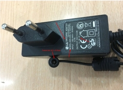 Adapter 12V 2A 24W LG ADS-24S-12 For Monitor LCD LG W1943S E1940S E1951S E2051T E2040S Connector Size 6.5mm x 4.4mm