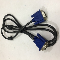 Cáp VGA Monitor Cable HD15 Male to Male VGA Black Length 1.5M