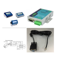 Cáp Kết Nối Đầu Cân Điện Tử Scaime IPC 20 and IPC 50 Với ATC-1200 Ethernet to Serial Converter Cable Serial RS232 DB9 Female to RJ11 Connector Length 3M
