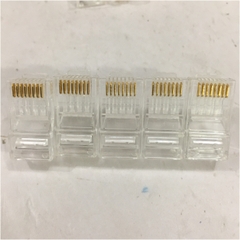 Đầu Bấm Mạng AMP 1502585-3 Tyco RJ45 CAT6 8P8C Modular Plug Network Connector 25pc