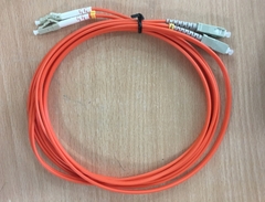 Dây Nhẩy Quang LC to SC Duplex 5M Multimode Fiber Optic Patch Cable OS2 50/125 3.0mm PVC Length 5M